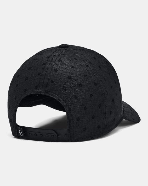 男士UA Jordan Spieth Tour Adjustable運動帽, Black, pdpMainDesktop image number 1